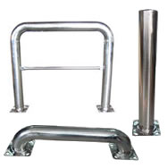 stainless steel guards and handrails