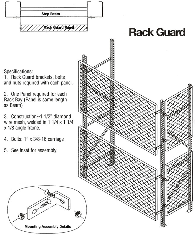 rack guard systems