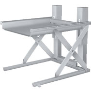 stainless steel ground entry lift table
